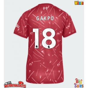 Liverpool Cody Gakpo #18 Replica Home Stadium Shirt for Women 2026-27 Short Sleeve